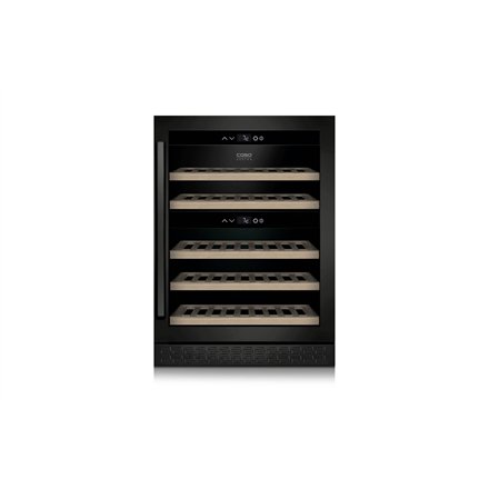 Caso , Wine cooler , WineChef Pro 40 , Energy efficiency class G , Showcase , Free standing , Bottles capacity 40 bottles , Cooling type Compressor technology , Black