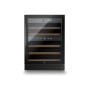 Caso , Wine cooler , WineChef Pro 40 , Energy efficiency class G , Showcase , Free standing , Bottles capacity 40 bottles , Cooling type Compressor technology , Black