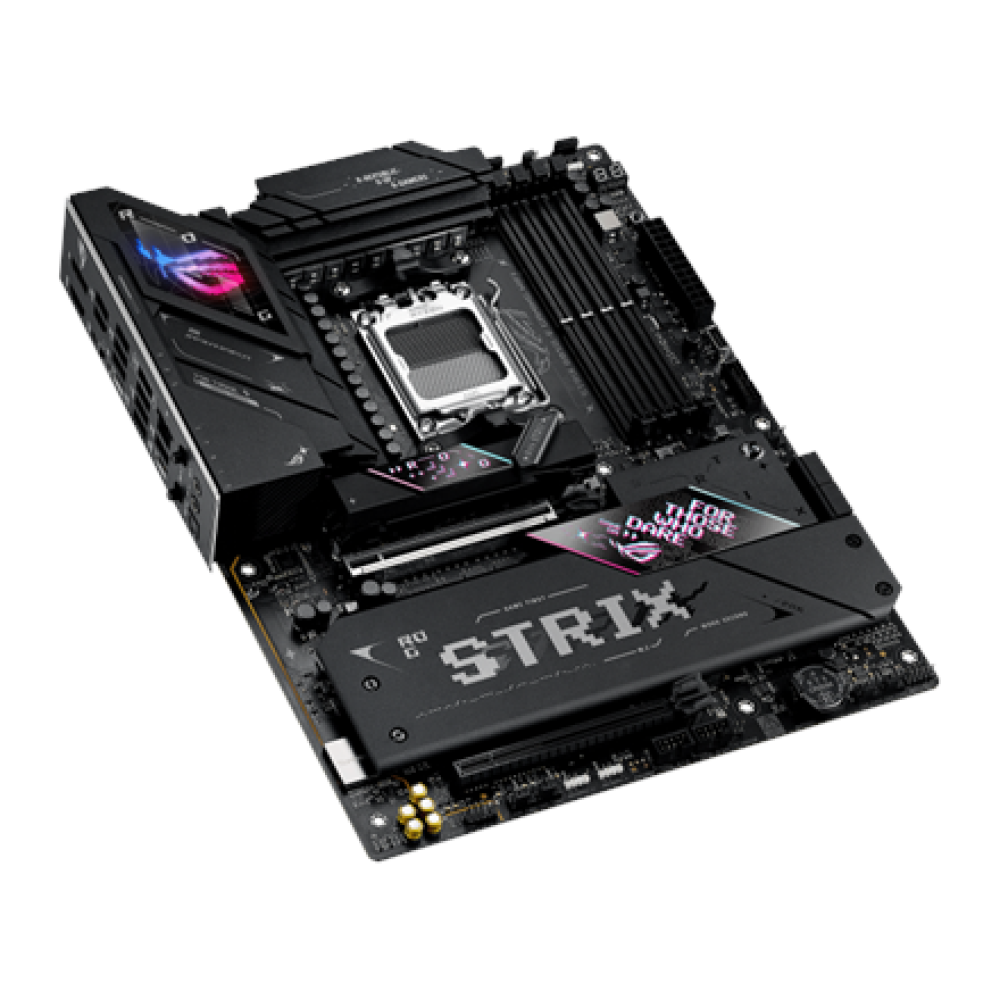 Asus ROG STRIX B850-E GAMING WIFI , Processor family AMD , Processor socket AM5 , DDR5 , Supported hard disk drive interfaces SATA, M.2 , Number of SATA connectors 4