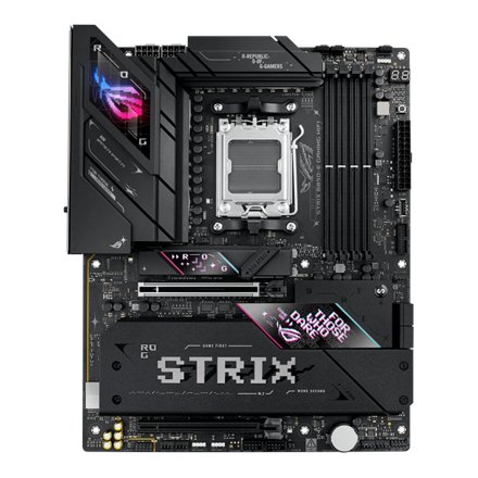 Asus ROG STRIX B850-E GAMING WIFI , Processor family AMD , Processor socket AM5 , DDR5 , Supported hard disk drive interfaces SATA, M.2 , Number of SATA connectors 4