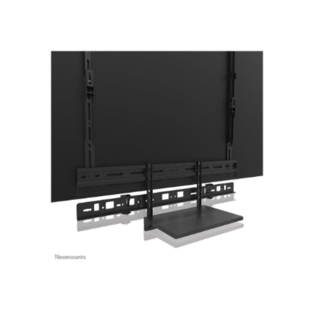 Neomounts Floor stand , AV60-500BL Videobar and laptop shelf kit , Height adjustment , 43-110 , Maximum weight (capacity) 8 kg , Black