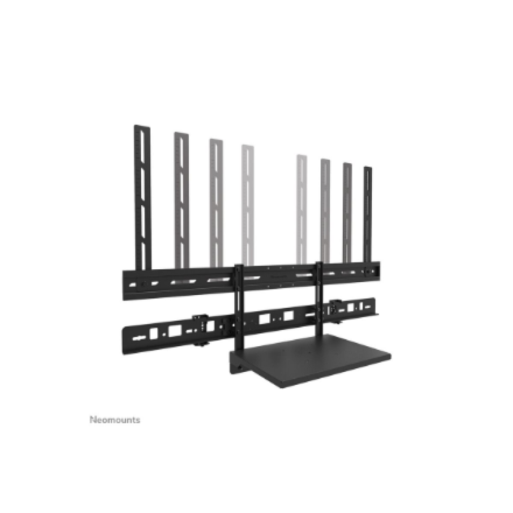 Neomounts AV60-500BL Videobar and laptop shelf kit , Universal , 43-110 , Maximum weight (capacity) 8 kg , Black