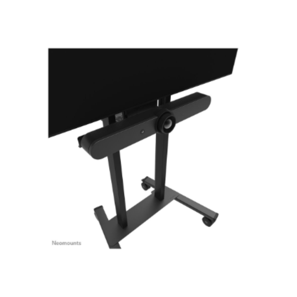 Neomounts Floor stand , AV60-500BL Videobar and laptop shelf kit , Height adjustment , 43-110 , Maximum weight (capacity) 8 kg , Black