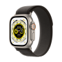 Apple Watch Ultra GPS + Cellular MQFX3EL/A 49mm, Retina LTPO OLED, Touchscreen, Heart rate monitor, Waterproof, Bluetooth, Wi-Fi, Black/Gray