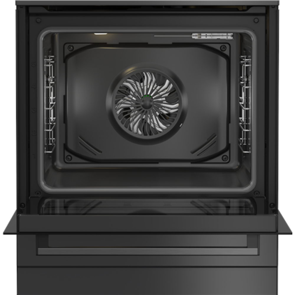 BEKO Cooker , FBM62330GADSN , Hob type Gas , Oven type Electric , Grey , Width 60 cm , Grilling , LED , Depth 60 cm , 72 L