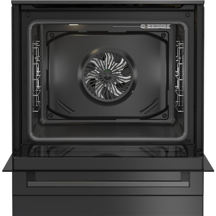 BEKO Cooker , FBM62330GADSN , Hob type Gas , Oven type Electric , Grey , Width 60 cm , Depth 60 cm , Grilling , LED , Energy efficiency class A , 72 L