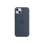 Apple , Silicone Case with MagSafe , Case with MagSafe , Apple , iPhone 15 Plus , Silicone , Storm Blue