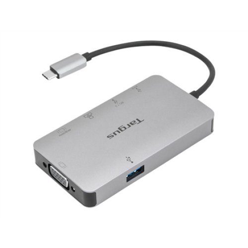 Targus , USB-C DP Alt Mode Single Video 4K HDMI/VGA Docking Station with 100W PD Pass-Thru , DOCK419EUZ , VGA (D-Sub) ports quantity 1 , HDMI ports quantity 1
