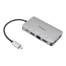 Targus USB-C DP Alt Mode Single Video 4K HDMI/VGA Docking Station with 100W PD Pass-Thru , Targus