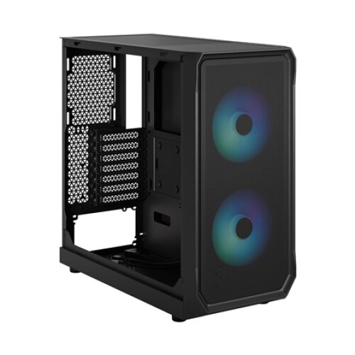 Fractal Design , Focus 2 , Side window , Midi Tower , ATX , RGB Black TG Clear Tint