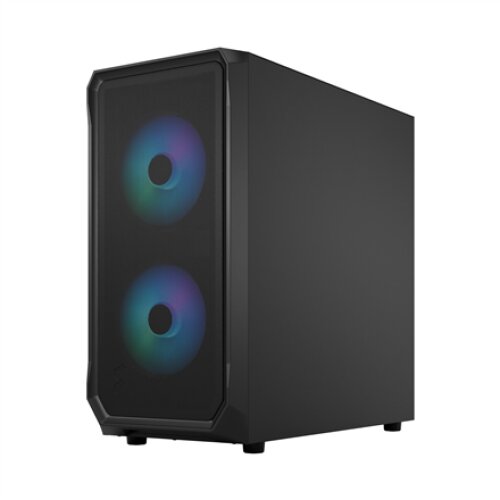 Fractal Design , Focus 2 , Side window , Midi Tower , ATX , RGB Black TG Clear Tint