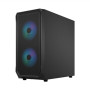 Fractal Design , Focus 2 , Side window , Midi Tower , ATX , RGB Black TG Clear Tint