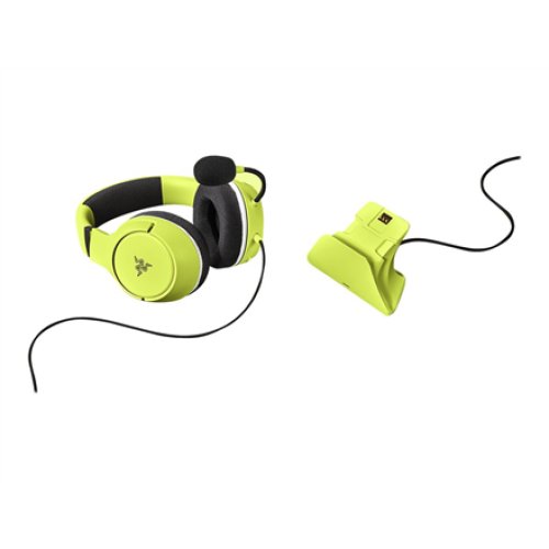 Razer Gaming Headset Kaira X and Charging Stand for Xbox Controller Duo Bundle Wired Over-Ear