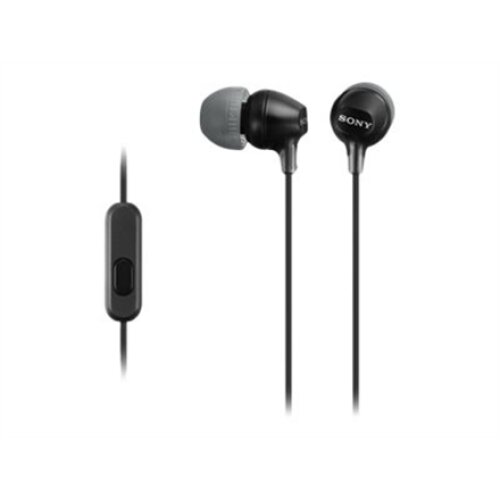 Sony , EX series , MDR-EX15AP , In-ear , Black