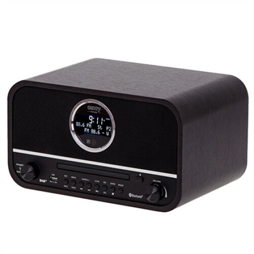 Camry Retro Radio CR 1182 Display LCD, AUX in, Black