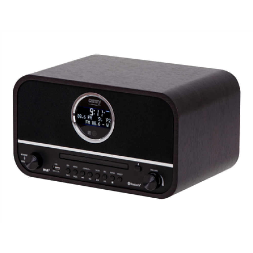 Camry Retro Radio CR 1182 Display LCD, AUX in, Black