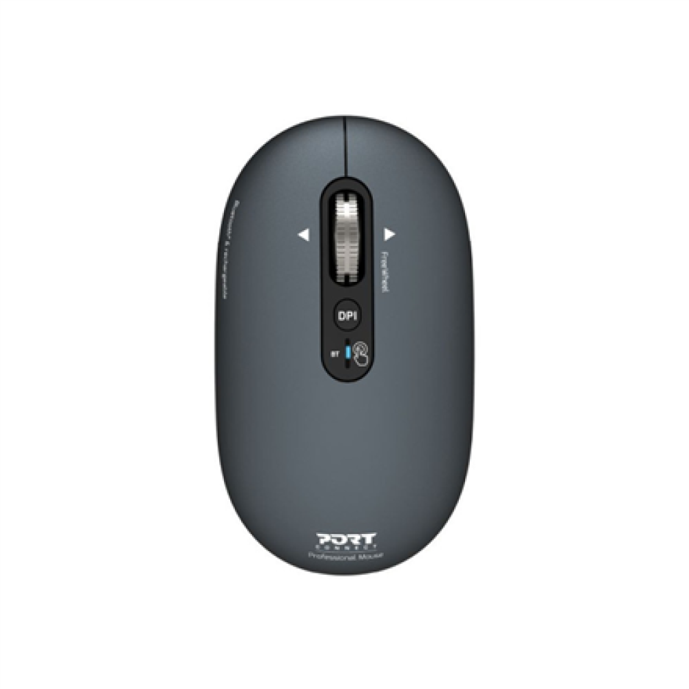 PORT CONNECT Mouse , PURE MAC , Wireless , Bluetooth , Gray