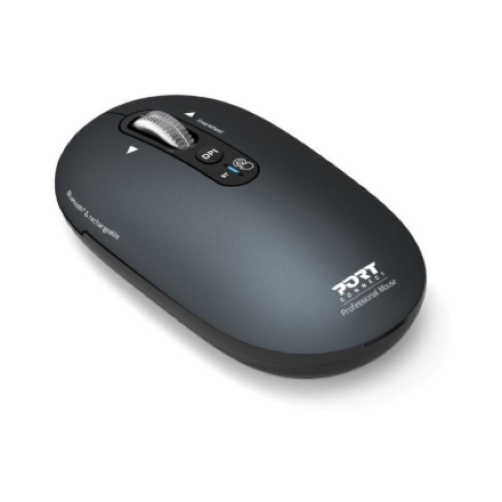 PORT CONNECT Mouse , PURE MAC , Wireless , Bluetooth , Gray
