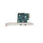 Lanberg PCI-Express X1 Card to 2X USB-C 3.2 GEN 2X1 Low profile , PCE-UC3-002