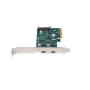Lanberg PCI-Express X1 Card to 2X USB-C 3.2 GEN 2X1 Low profile , PCE-UC3-002
