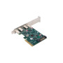 Lanberg PCI-Express X1 Card to 2X USB-C 3.2 GEN 2X1 Low profile , PCE-UC3-002