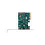 Lanberg PCI-Express X1 Card to 2X USB-C 3.2 GEN 2X1 Low profile , PCE-UC3-002