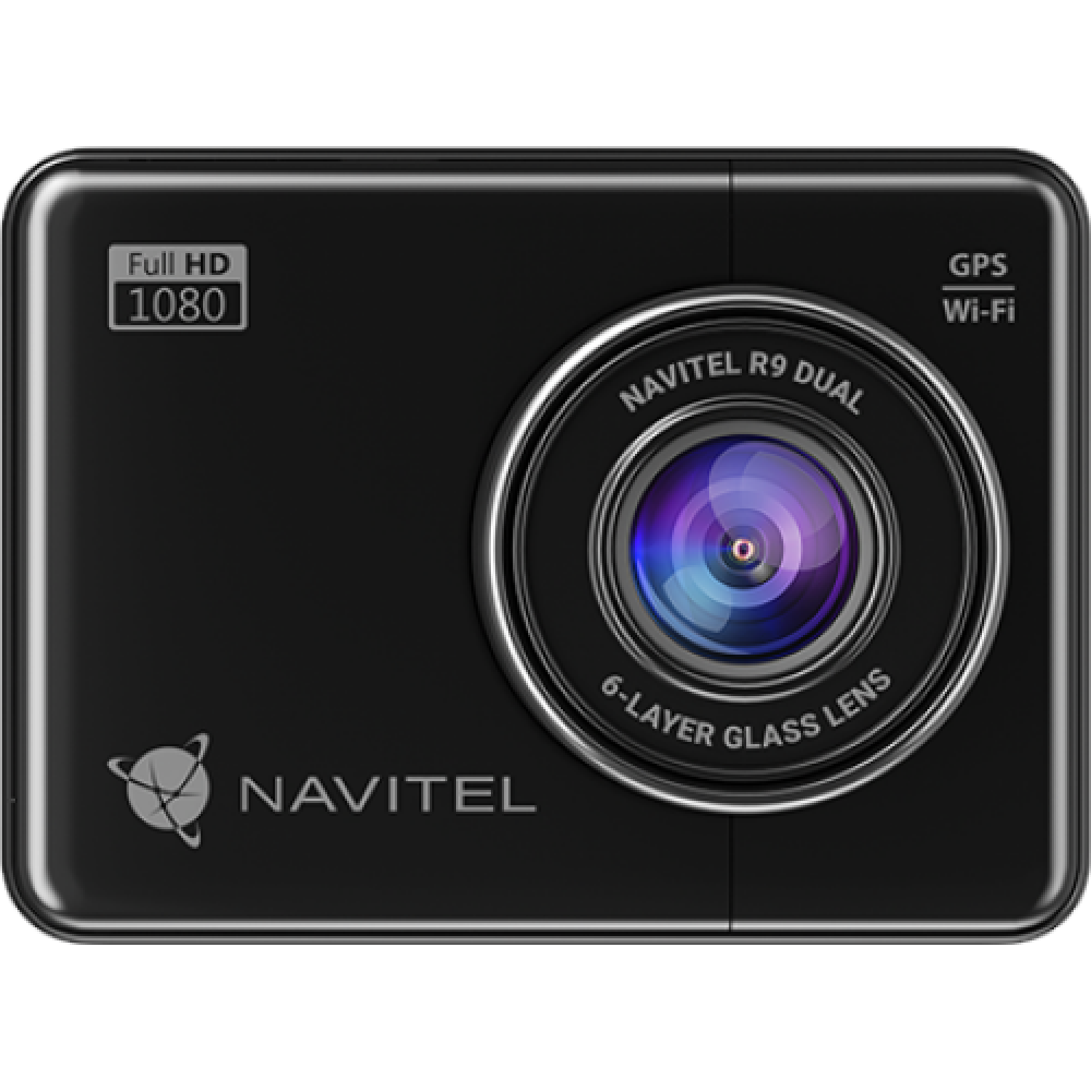 Navitel , R9 DUAL , Wi-Fi , Two-channel Full HD Dashcam , Audio recorder