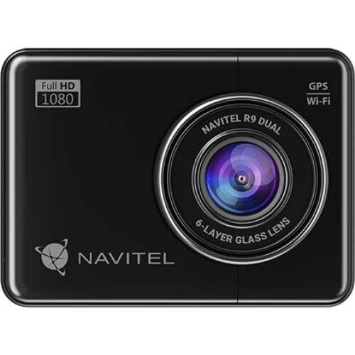 Navitel , R9 DUAL , Wi-Fi , Two-channel Full HD Dashcam , Audio recorder
