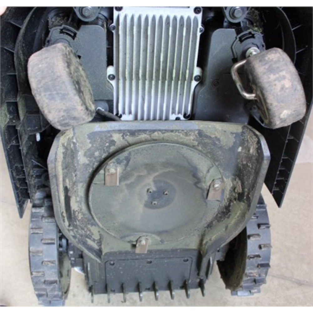 SALE OUT. Ecovacs GOAT O500 Panorama Lawn Mower, Robot, Up to 500 m², Al camera navigation, SmartEdge, White , Ecovacs Lawn Mower GOAT O500 Panorama , NO ORIGINAL PACKAGING, USED, DIRTY, SCRATCHED, BENT LID LEG