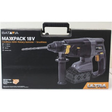 SALE OUT. Batavia 18V brushless hammer drill 2.2 J / SDS+ / Without battery and charger in BMC , Batavia B.V. , 18V Cordless Brushless Rotary Hammer SDS+, Without Battery and Charger in BMC , DAMAGED PACKAGING