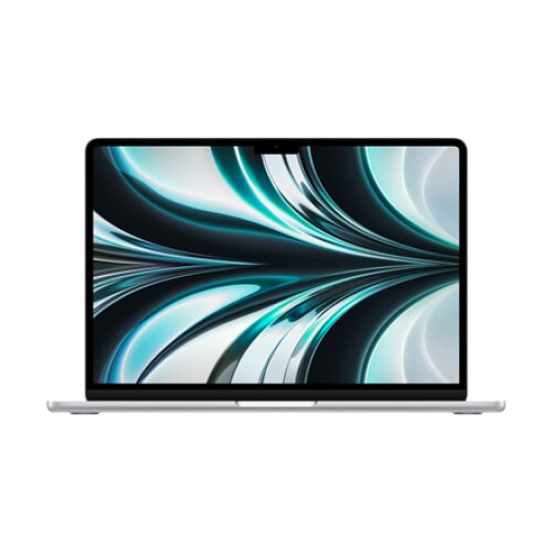 Apple , MacBook Air , Silver , 13.6 , IPS , 2560 x 1664 , Apple M2 , 8 GB , Solid-state drive capacity 512 GB , Apple M2 10-core GPU , Without ODD , macOS , 802.11ax , Bluetooth version 5.0 , Keyboard language Russian , Keyboard backlit , Warranty 12 mont