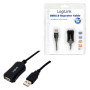 Logilink , USB 2.0 repeater 5m , USB-A to USB-A USB A female