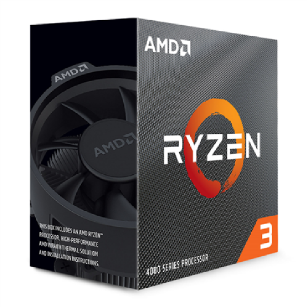 AMD , Ryzen 3 4100 , 3.8 GHz , AM4 , Processor threads 8 , AMD , Processor cores 4