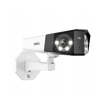 Reolink , Dual-Lens PoE Security Camera with 180° Panoramic View , Duo Series P750 , Bullet , 16 MP , 2.8mm/F1.6 , Power over Ethernet (PoE) , IP67 , H.265 , Micro SD, Max. 256 GB