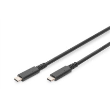 Digitus , USB 4.0 Type-C connection cable , AK-300343-008-S , USB-C to USB-C