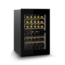 Caso , Wine Cooler , WineDeluxe WD 41 , Energy efficiency class F , Built-in , Bottles capacity 41 , Black