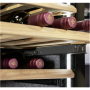 Caso , Wine Cooler , WineDeluxe WD 41 , Energy efficiency class F , Built-in , Bottles capacity 41 , Black