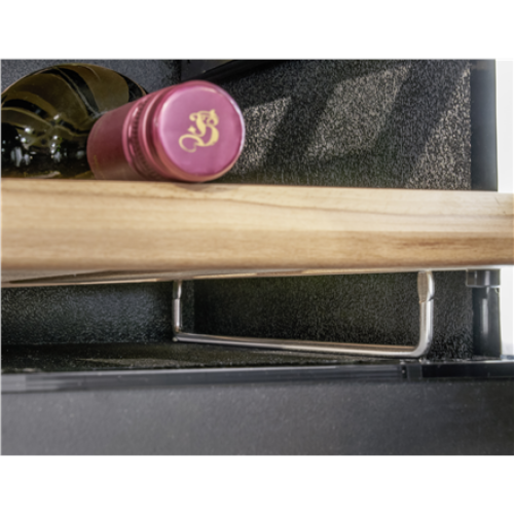 Caso , Wine Cooler , WineDeluxe WD 41 , Energy efficiency class F , Built-in , Bottles capacity 41 , Black