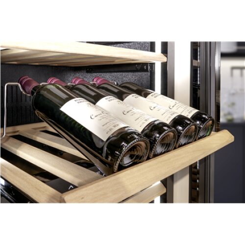 Caso , Wine Cooler , WineDeluxe WD 41 , Energy efficiency class F , Built-in , Bottles capacity 41 , Black