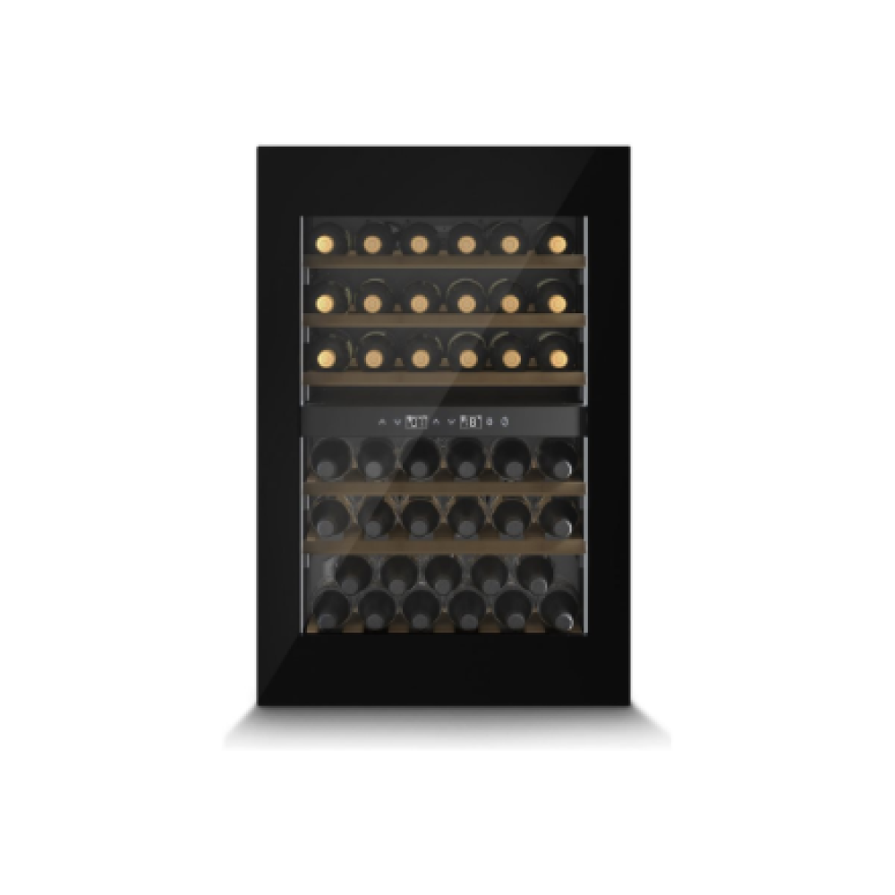 Caso , Wine Cooler , WineDeluxe WD 41 , Energy efficiency class F , Built-in , Bottles capacity 41 , Black