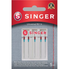 Singer , Universal Needle for Woven Fabrics 90/14 5PK