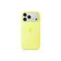 Apple iPhone 17 Pro Max Silicone Case with MagSafe – Neon Yellow , Apple