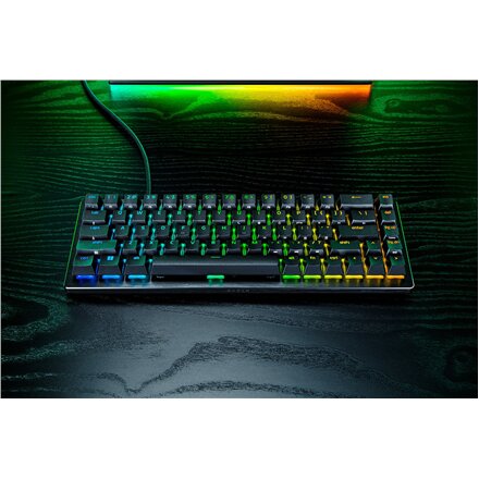 Razer Hall Effect Magnetic Esports Keyboard , Huntsman V3 HE Magnetic Mini 65% 8KHz , Keyboard , Wired , US , Razer Hall Effect Magnetic Switches