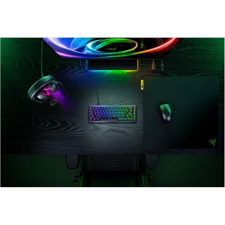 Razer Hall Effect Magnetic Esports Keyboard , Huntsman V3 HE Magnetic Mini 65% 8KHz , Keyboard , Wired , US , Razer Hall Effect Magnetic Switches