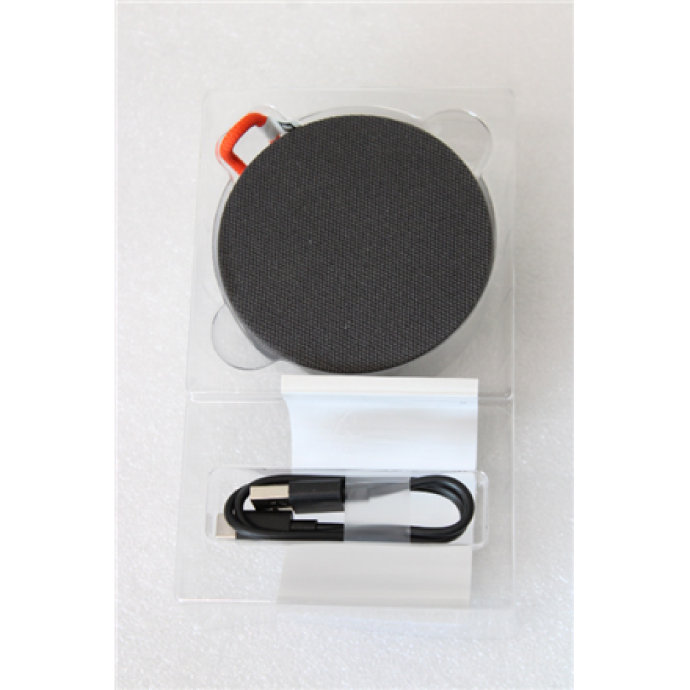SALE OUT. Xiaomi Mi Portable Bluetooth Speaker (Blue) , Xiaomi , Bluetooth Speaker , Mi Portable Speaker , DEMO , Waterproof , Bluetooth , Grey , Portable , Wireless connection
