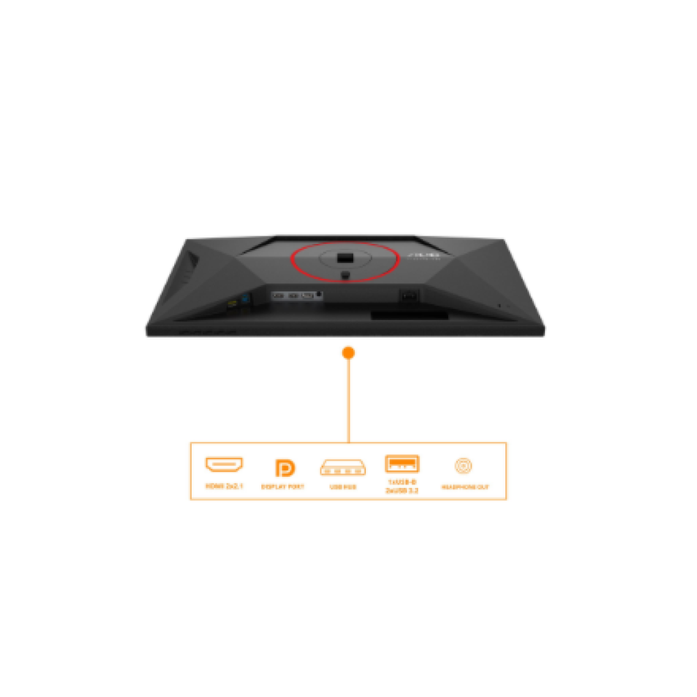 AOC , Q27G4SRU , 27 , Fast IPS , QHD , 16:9 , 320 Hz , 0.3 ms , 2560 x 1440 pixels , 400 cd/m² , HDMI ports quantity 2 , Black