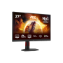 AOC , Q27G4SRU , 27 , Fast IPS , QHD , 16:9 , 320 Hz , 0.3 ms , 2560 x 1440 pixels , 400 cd/m² , HDMI ports quantity 2 , Black