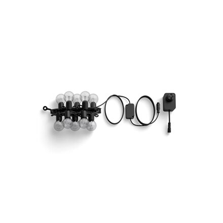 Philips Hue Festavia Globe Outdoor Fairy Lights, 7 m , 30 W , Bluetooth, Zigbee