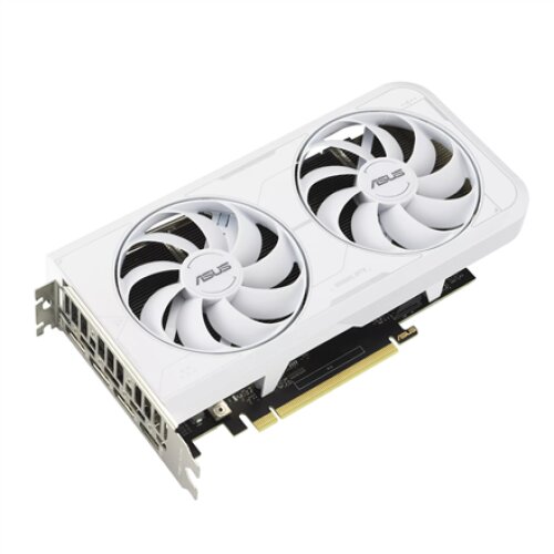 Asus DUAL-RTX3060TI-O8GD6X-WHITE NVIDIA, 8 GB, GeForce RTX 3060 TI, GDDR6X, PCI Express 4.0, HDMI ports quantity 1, Memory clock speed 19000 MHz