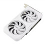 Asus DUAL-RTX3060TI-O8GD6X-WHITE NVIDIA, 8 GB, GeForce RTX 3060 TI, GDDR6X, PCI Express 4.0, HDMI ports quantity 1, Memory clock speed 19000 MHz